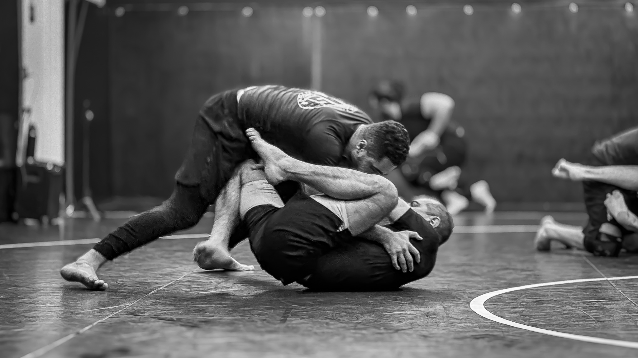 Jiu Jitsu class in session